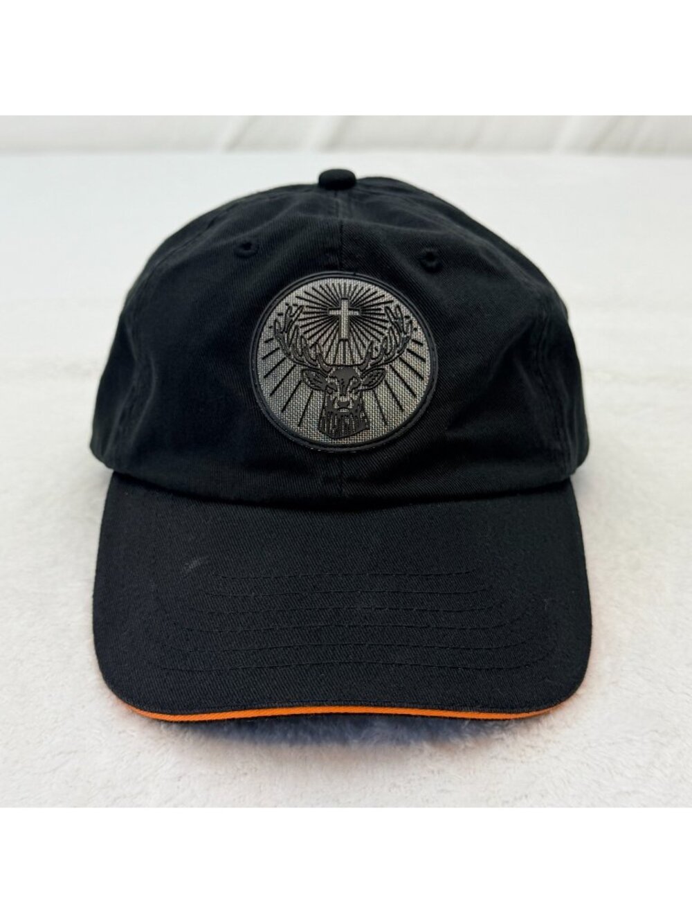 Jägermeister Promotional Logo Unisex Adult Adjustable Cap Hat Black